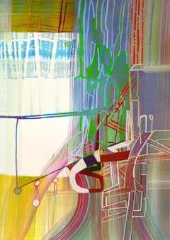 Josette Urso "Afternoon Shower" Water Color on Paper