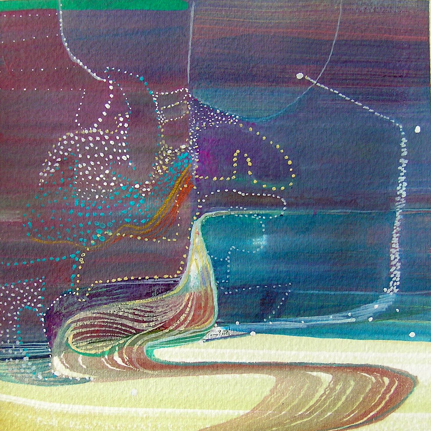Josette Urso "Sea Stars" Water Color on Paper