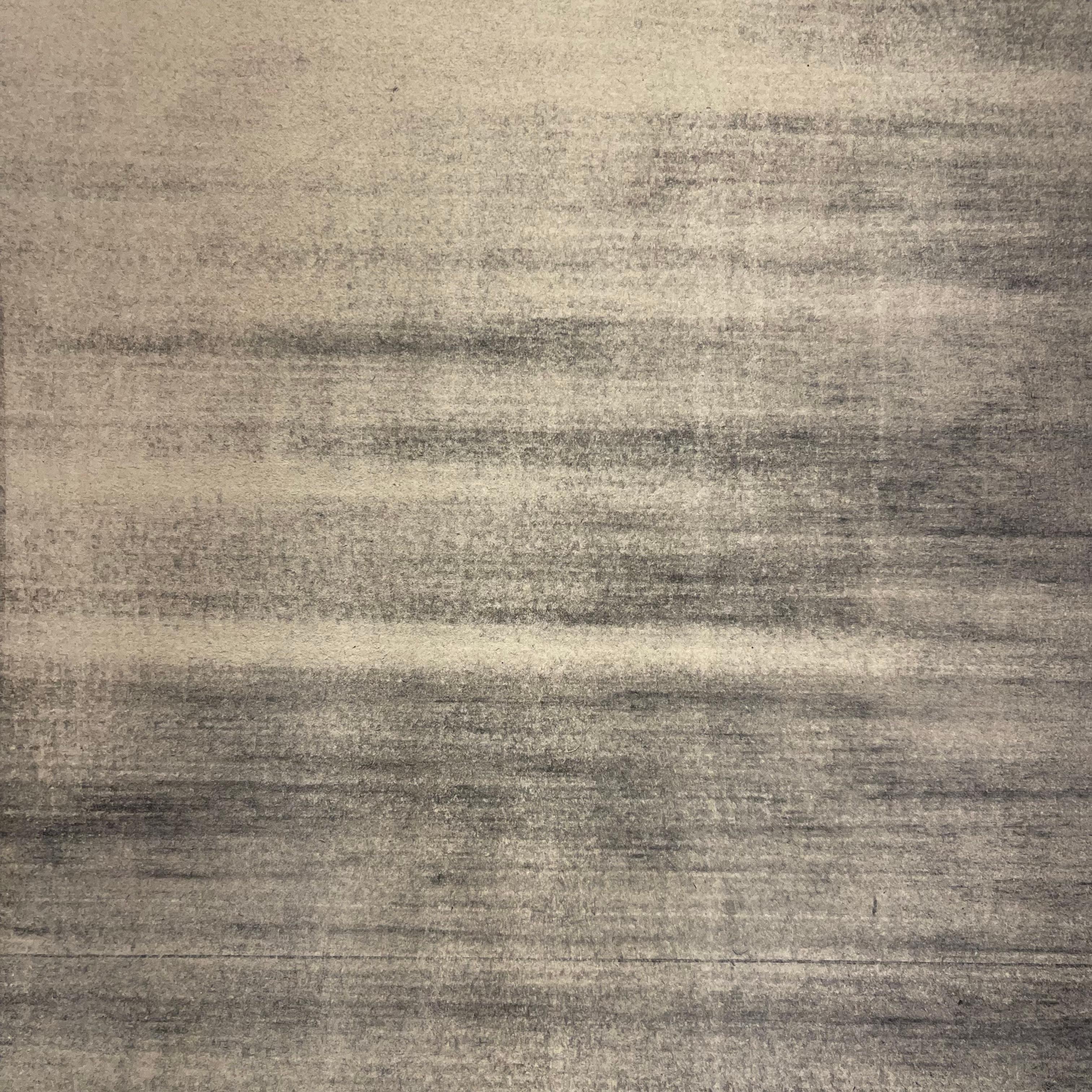 Daniel Brice „Figur/Pacific #4“ Holzkohle und Acryl auf Papier im Angebot 1