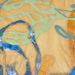 Nancy Cohen "Dangle" Paper Pulp on Handmade Paper