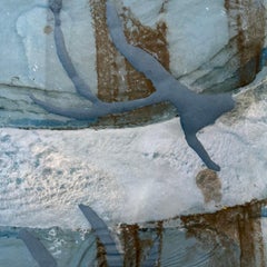 Nancy Cohen "Confine di Hackensack" Cartapesta su carta fatta a mano