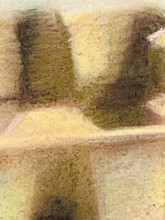 Samantha Haring "Stack"  - Chalk Pastel on Paper