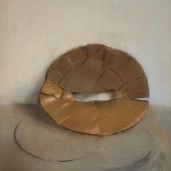 Samantha Haring "Escudo" - Pastel de tiza sobre papel