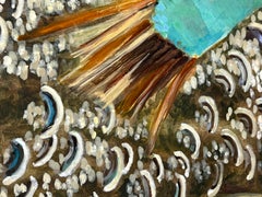 "YAY!" 2025 acquerello su carta 72 x 52 pollici.