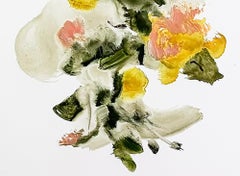 "Butterfly Altar" 2025 Oil on yupo 38 x 25 in.