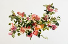 "Heavy Bounty" 2025 óleo sobre yupo 38 x 25 pulg.