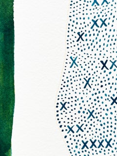 "Friendly Reminder" 2024 ink and colored pencil on paper