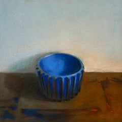 Samantha Haring "Fire" 2025 pastello a gesso su carta 15 x 15 pollici.