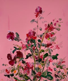 Tess Michalik "Glass Candy Heart" 2026 oil on panel 24 x 20 in.