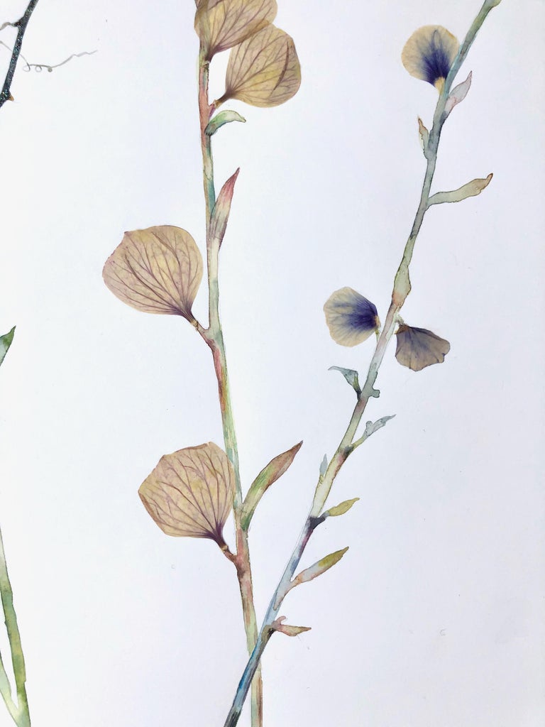 Marilla Palmer Marilla Palmer "Elegantly Leaning" Mixed Media