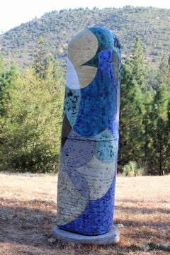 Cold Stone ceramic indoor/outdoor sculpture