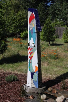 Bird House ceramic water feature