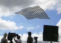 White Carpet - suspended kinetic sculpture