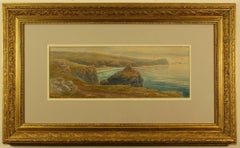 Lion Rock and The Lizard Point from Holestrow by Sydney E Hart