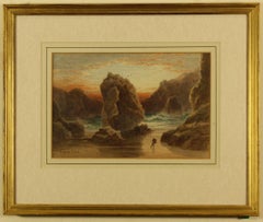 Steeple Rock, Kynance Cove by Thomas Hart F.S.A