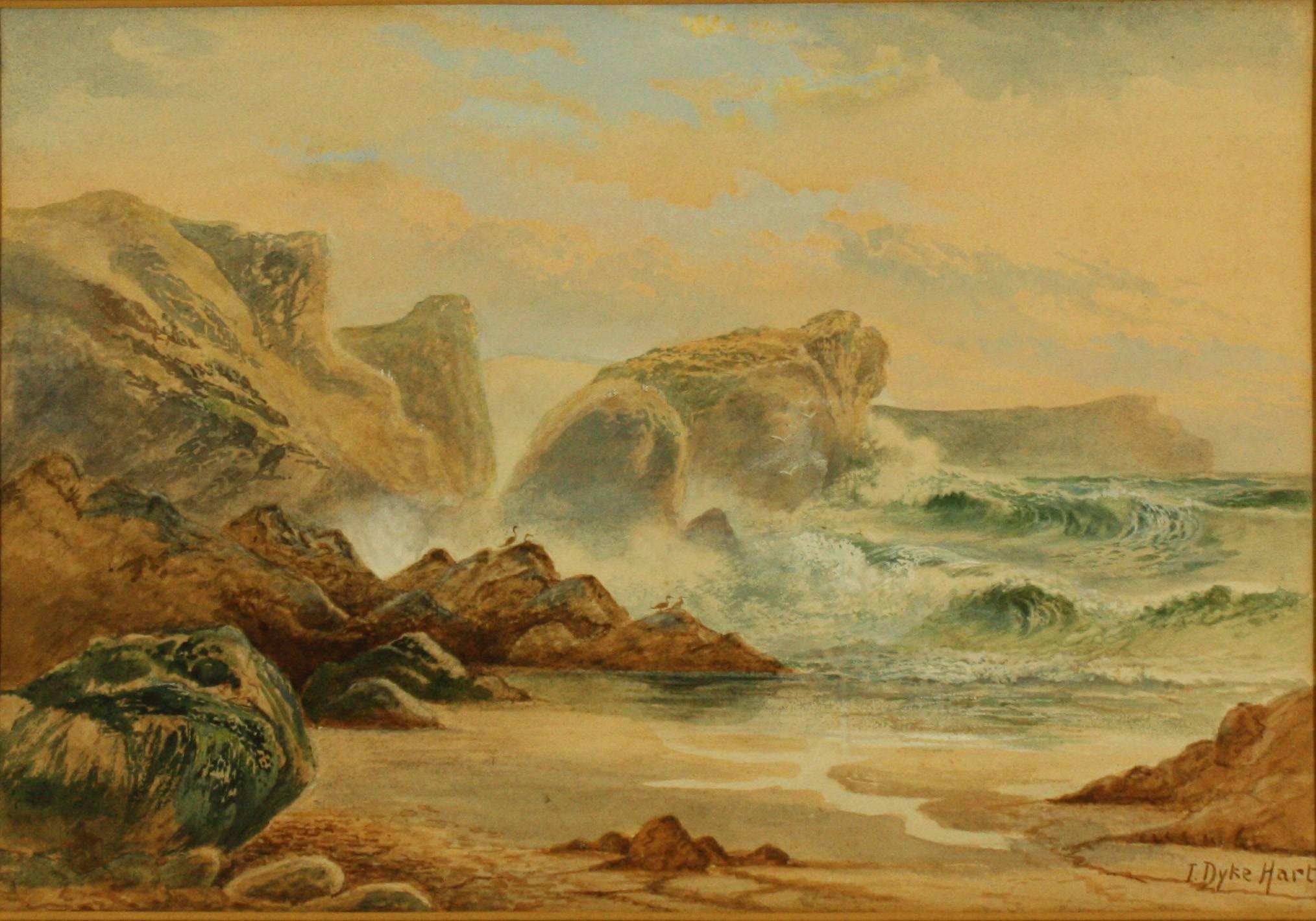 Lion Rock and the Lizard from Kynance Cove, by Tracey Dyke Hart  For Sale 1