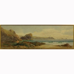 Lion Rock and the Lizard Point from Kynance Cove by Claude Montague Hart