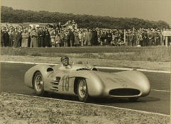 Juan Manuel Fangio, Mercedes Benz W196, French Grand Prix, Rheime, 1954