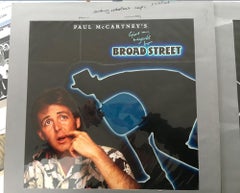 Beatles Paul McCartney The Master Artwork for Give My Regards To Broad Street