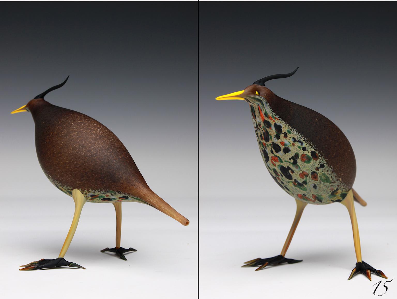 Micah Evans Figurative Sculpture - Bird #15