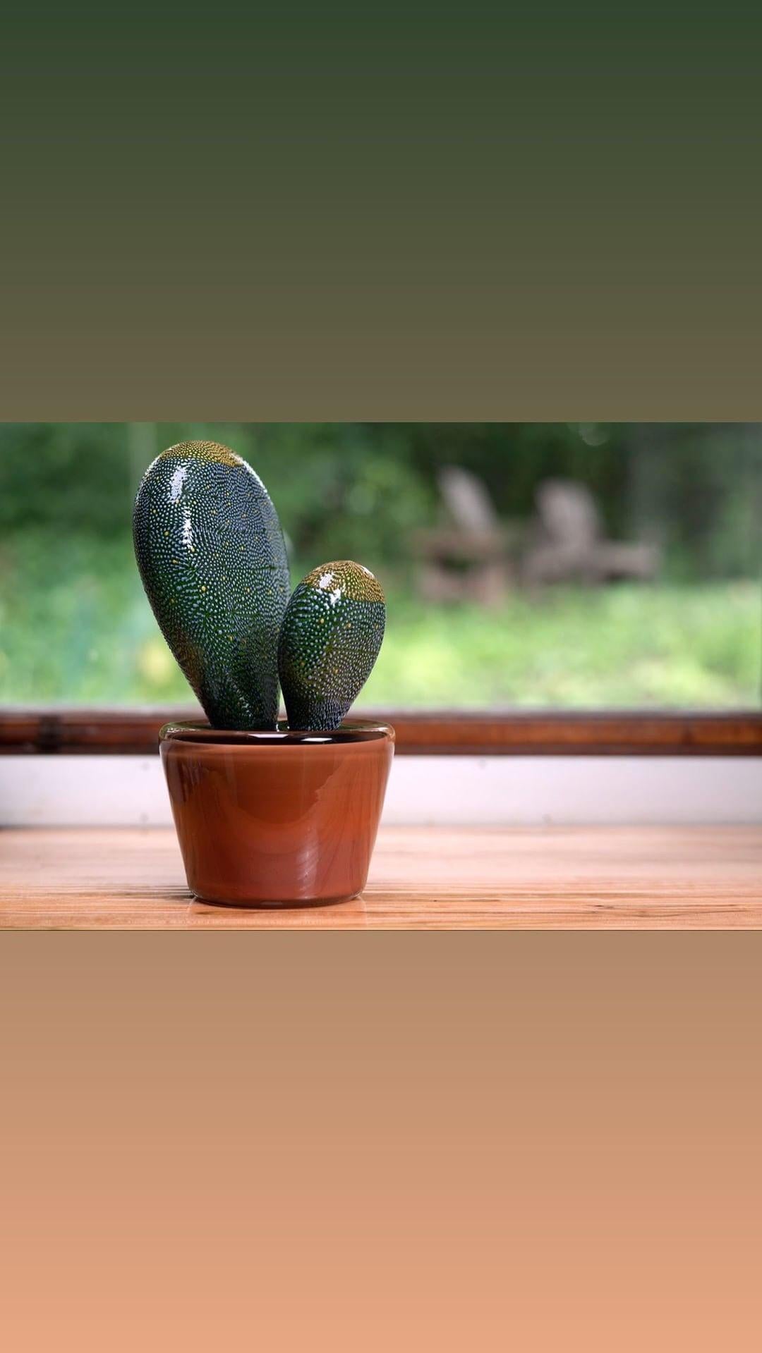 Potted Sonoran 2 - Sculpture by Joshua Bernbaum