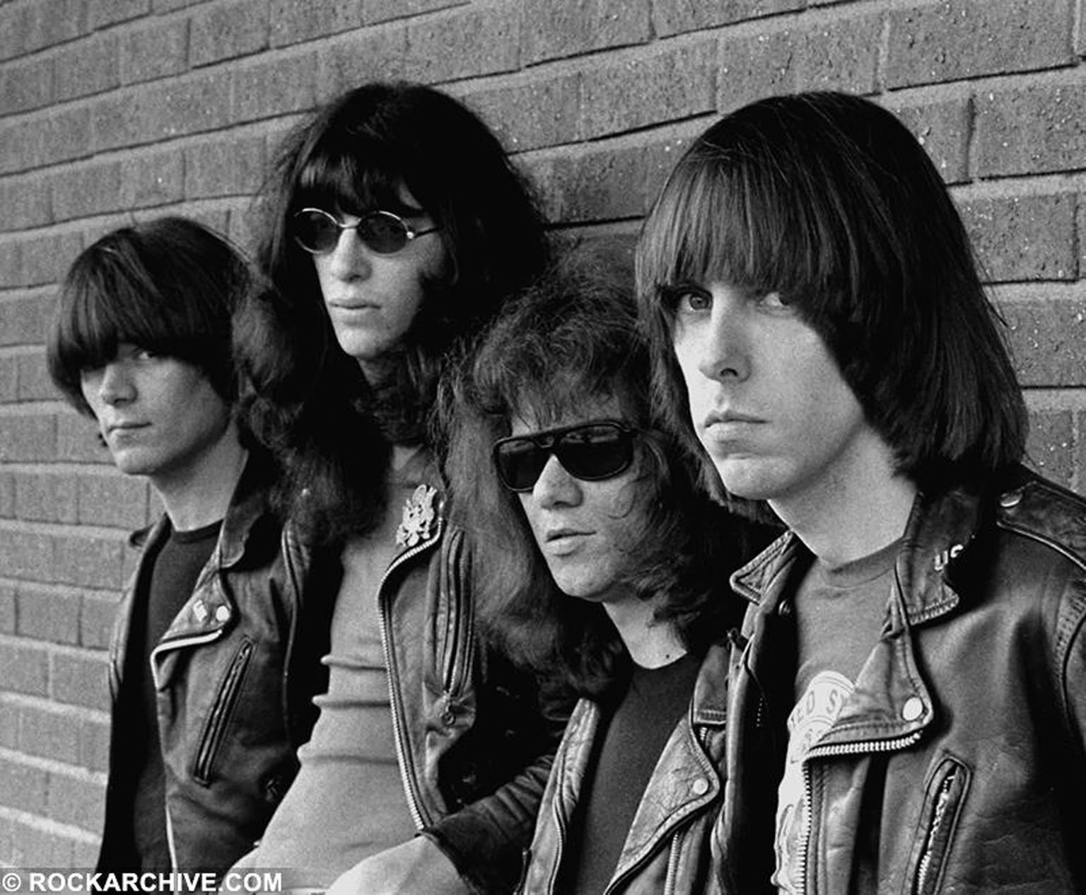 Unknown Portrait Photograph - The Ramones photographed by Stefan Wallgren 