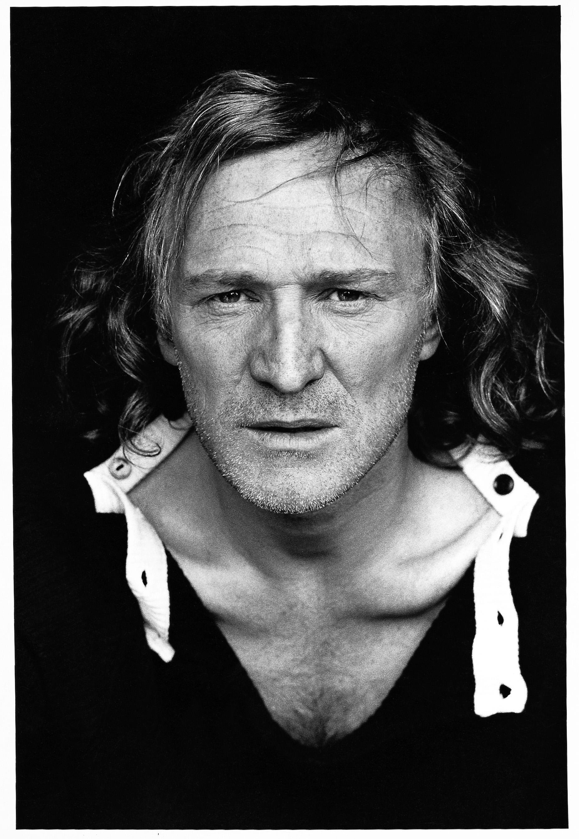 David Steen Portrait Photograph - RICHARD HARRIS, MALTA, OCTOBER, 1973 - Portrait, Black & White Photo