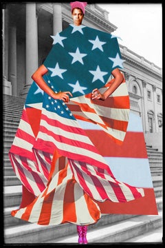 Plate Nr. 158, The Women's March on Washington 2017 (Abstrakt, Collage)