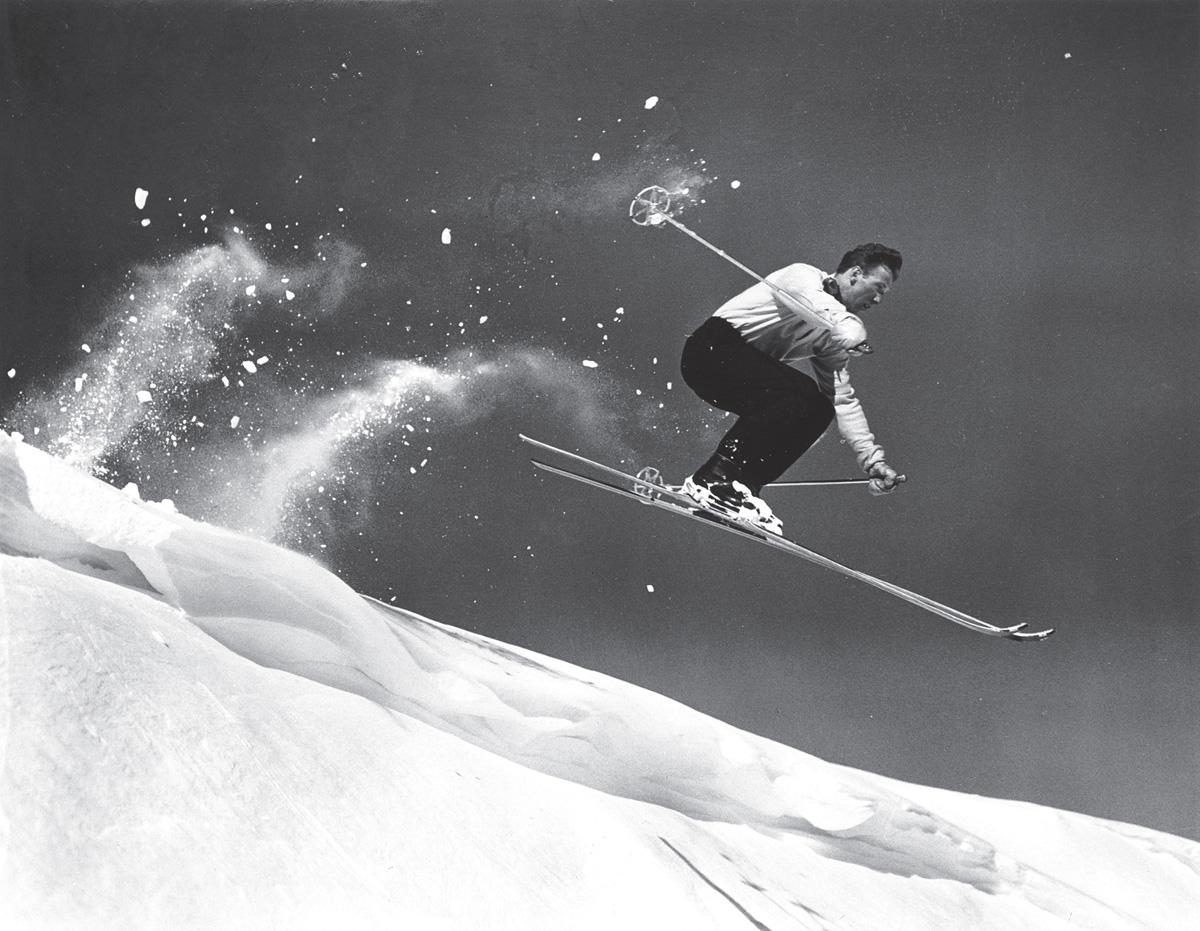 Unknown Portrait Photograph - Sun Valley Skier - Getty Archive, 20th Century, Winter Sports Photography