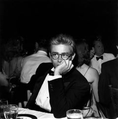 James Dean, circa 1955 - Portrait Photography, Black & White, Figurative