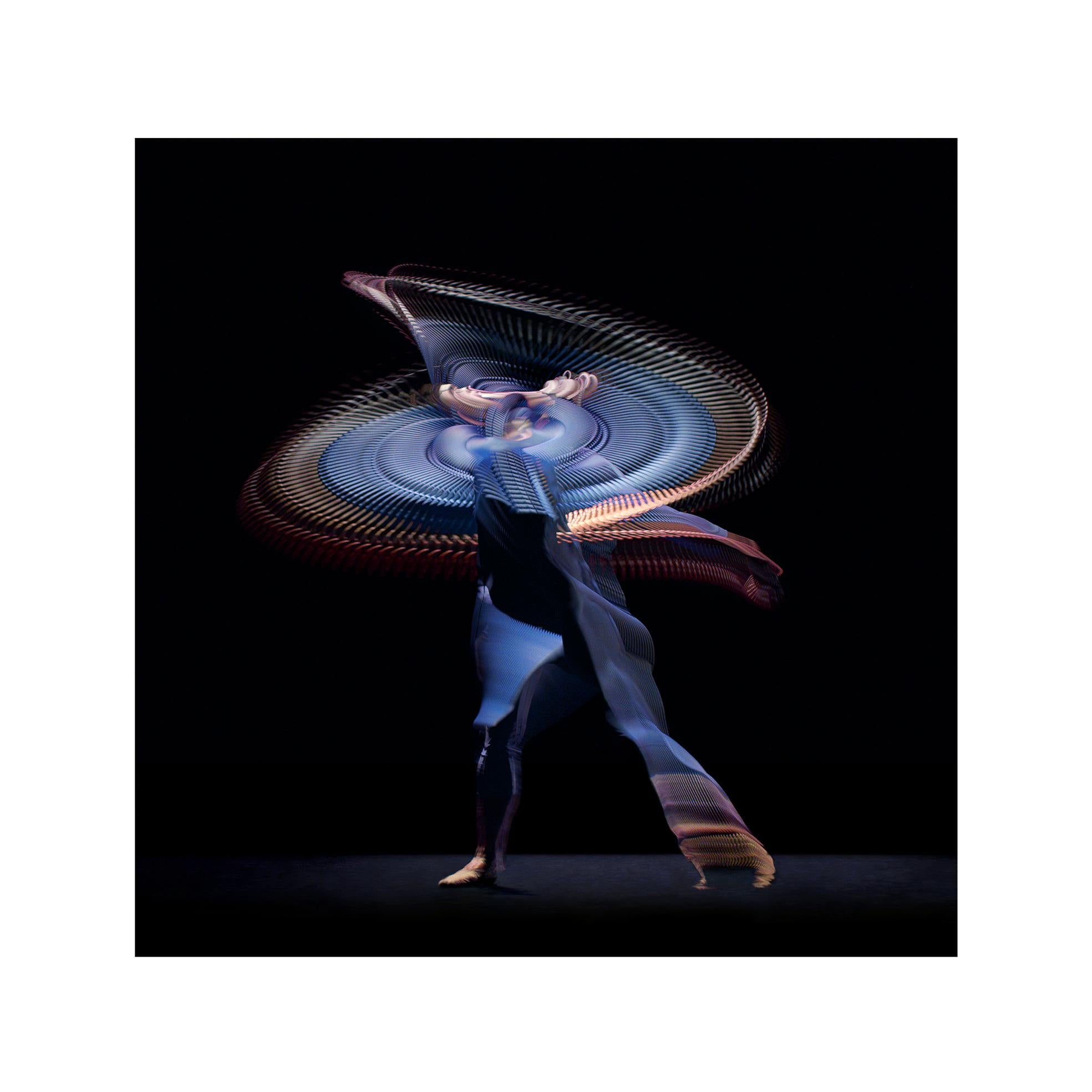 Abstract Dancers, Dark Blue 3, 2019 - Contemporary Photography, Ballet, Fashion
