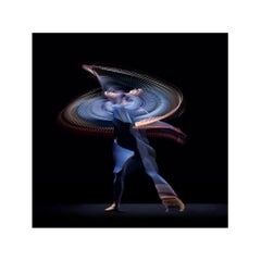 Abstract Dancers, Dark Blue 3, 2019 - Contemporary Photography, Ballet, Fashion