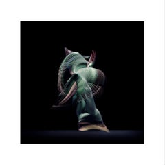 Danseurs abstraits, Green 3, 2019 par Giles Revell - Contemporain, Photographie, Art