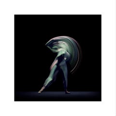 Abstract Dancers, Green 5, 2019 - Contemporary Photography, Movement, Ballet