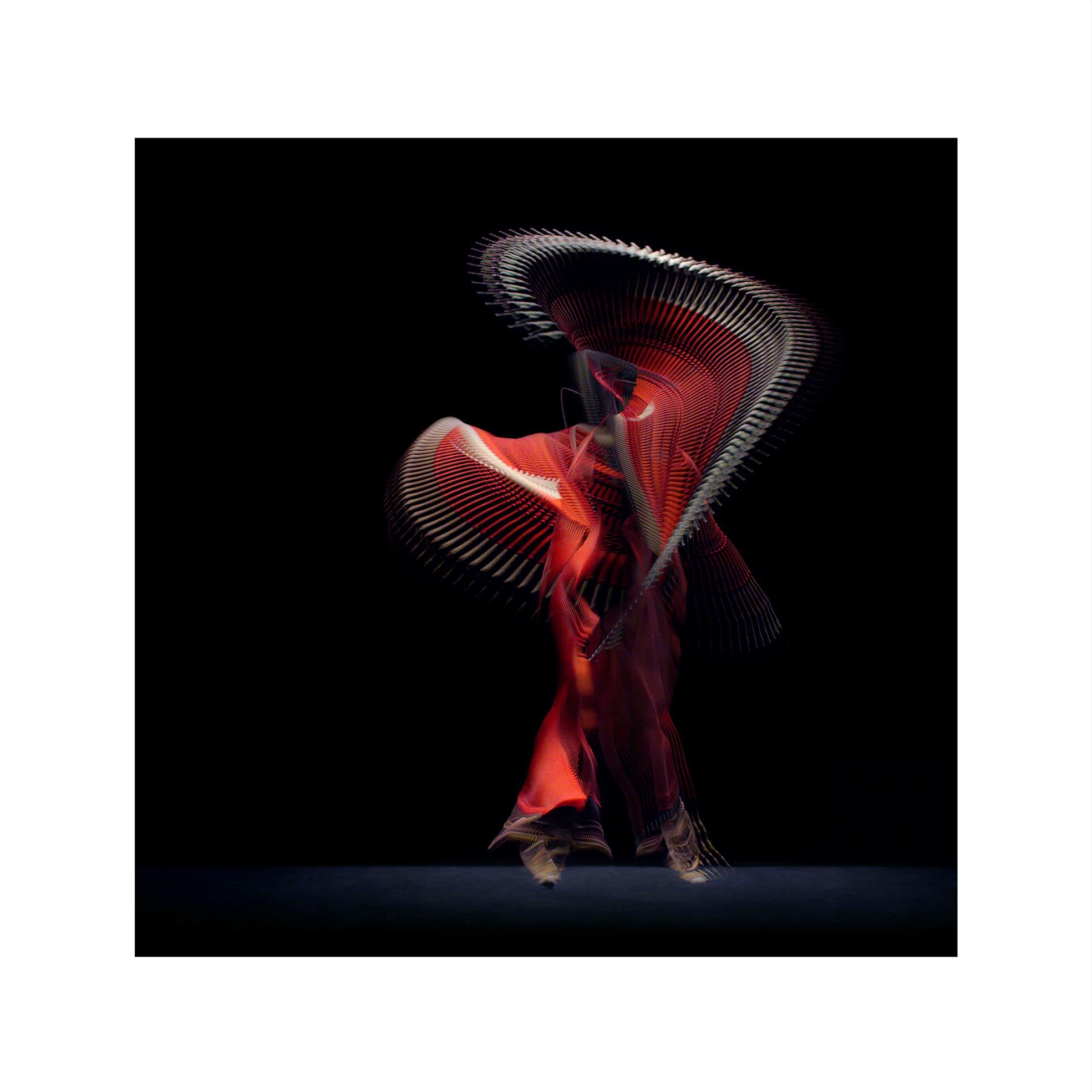 Abstract Dancers, Red 4, 2019 by Giles Revell - Photography, Print, Contemporary