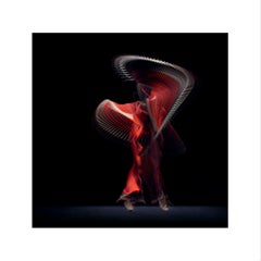 Abstract Dancers, Red 4, 2019 - Contemporary Photography, British Art, Opera