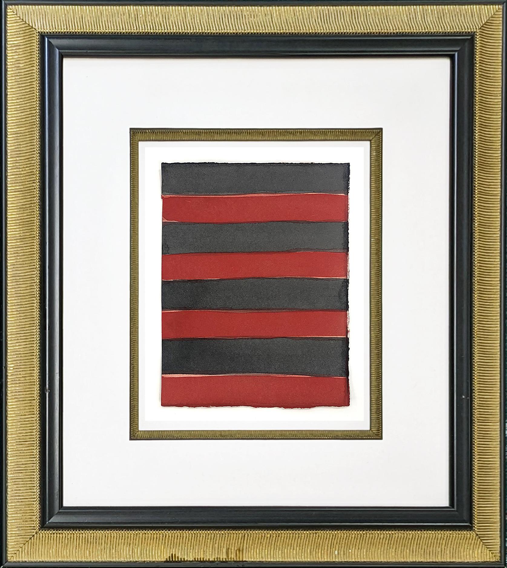 UNFRAMED (UNIQUE WATERCOLOR) - Art by Sean Scully