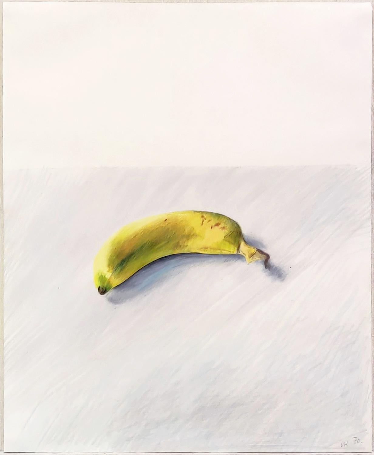 Plátano (dibujo original sobre papel)