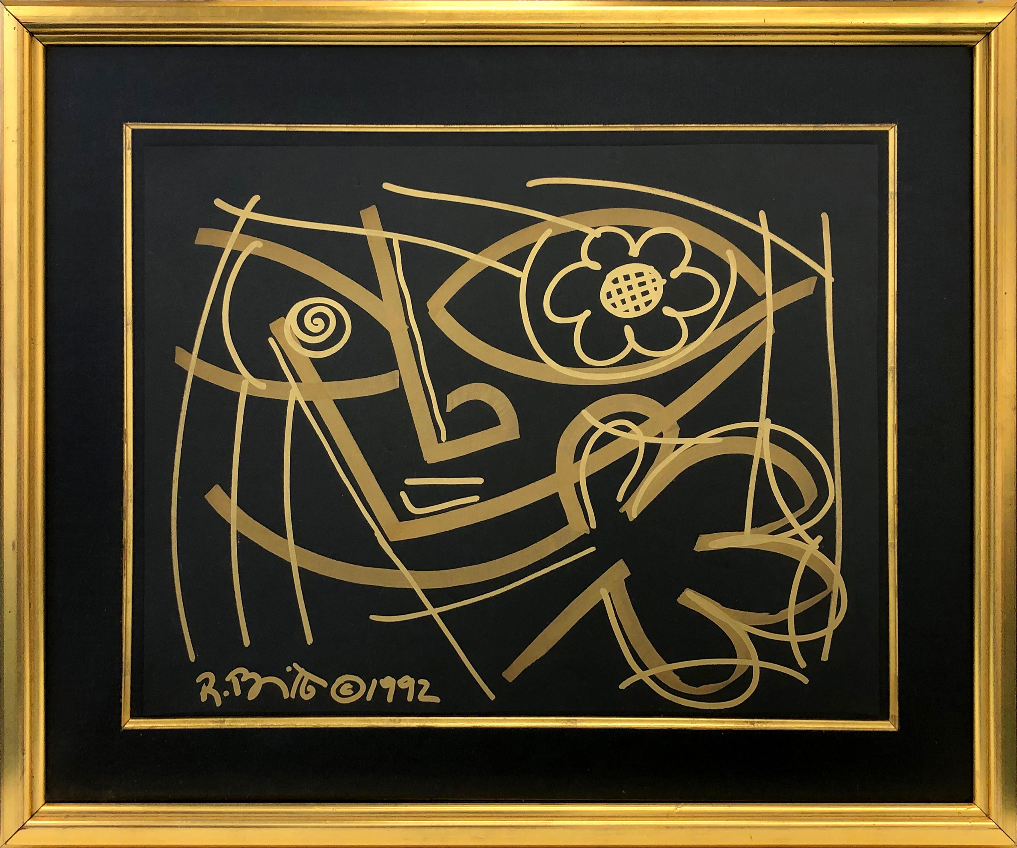 SENZA TITOLO (ORIGINALE) - Mixed Media Art di Romero Britto