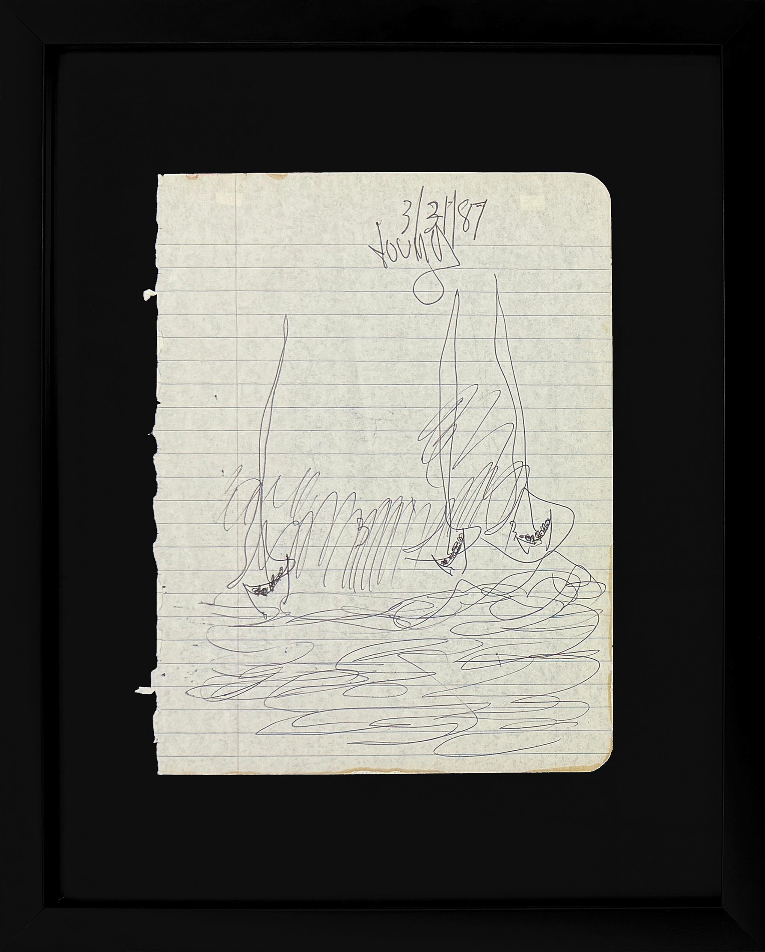 Vessels of Freedom (framed original drawing on paper)