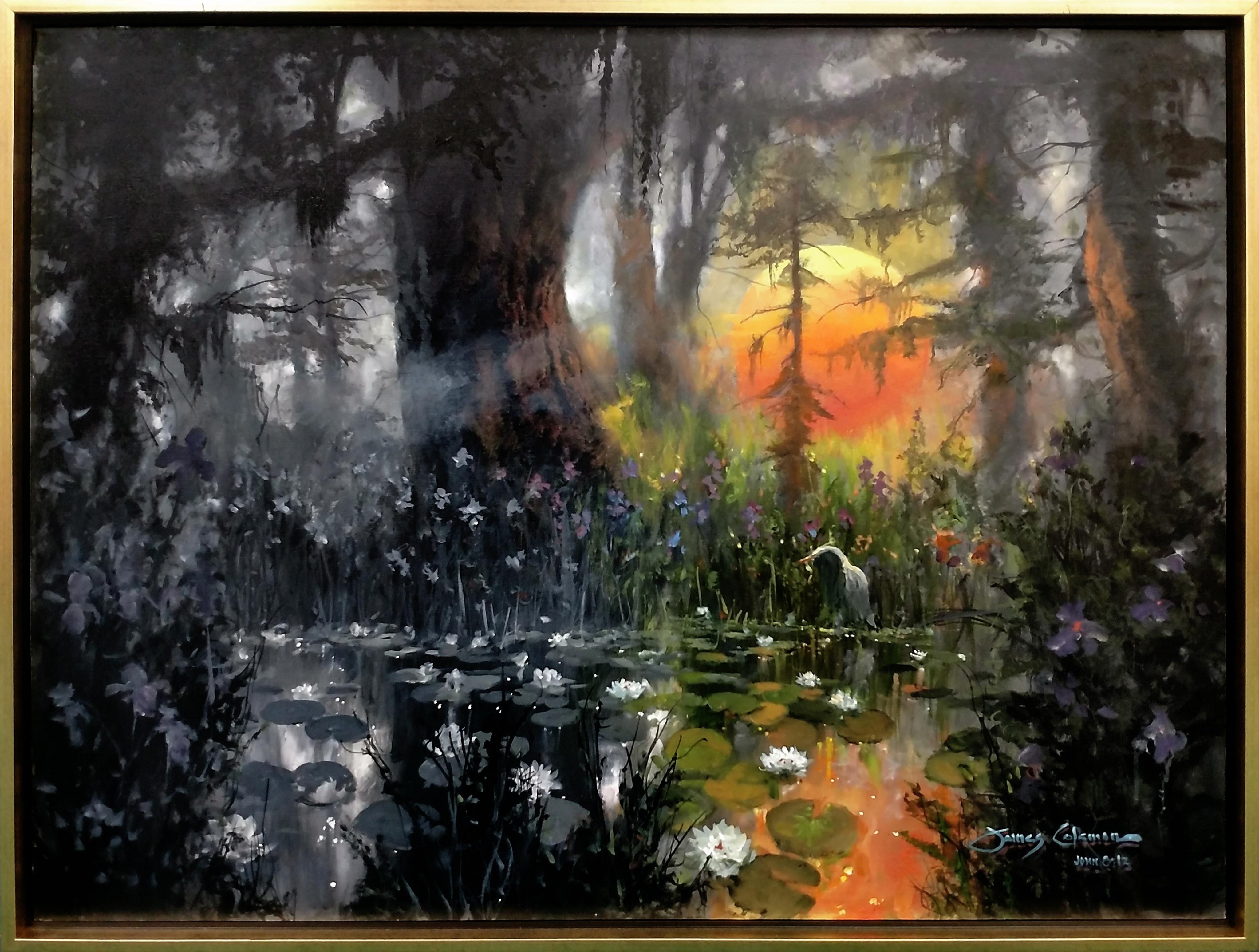 James Coleman Interior Painting - IN THE WARM STILLNESS