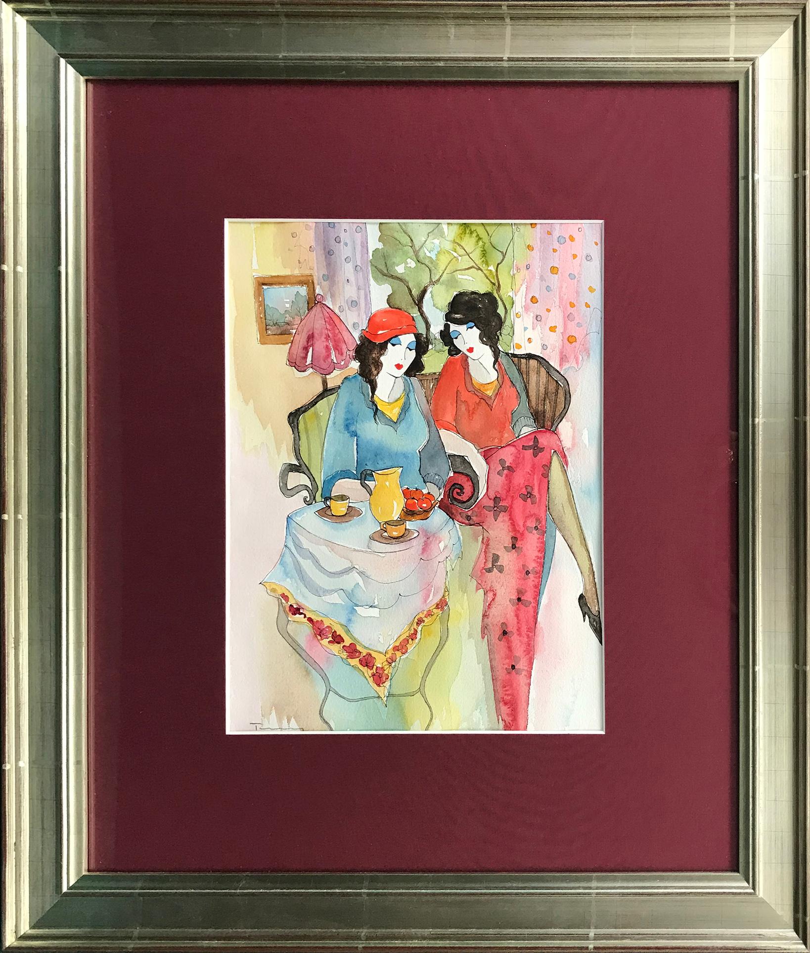 UNTITLED (RENDEZVOUS) - Art by Itzchak Tarkay