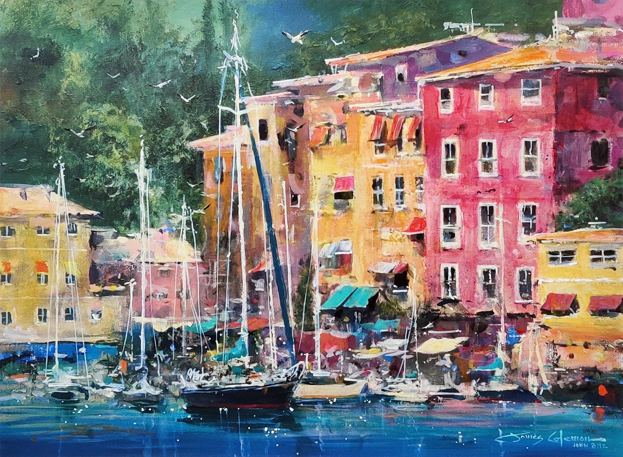 Figurative Print James Coleman - PORTOFINO AFTERNOON