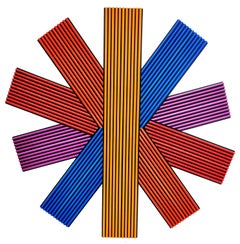LÍNEAS (MADERA DIMENSIONAL PINTADA A MANO)