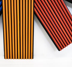 LINIEN (DIMENSIONALES HANDBEMALTES HOLZ)