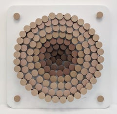 UNTITLED (DIMENSIONAL PIECES OF WOOD WITH MAGNETS)