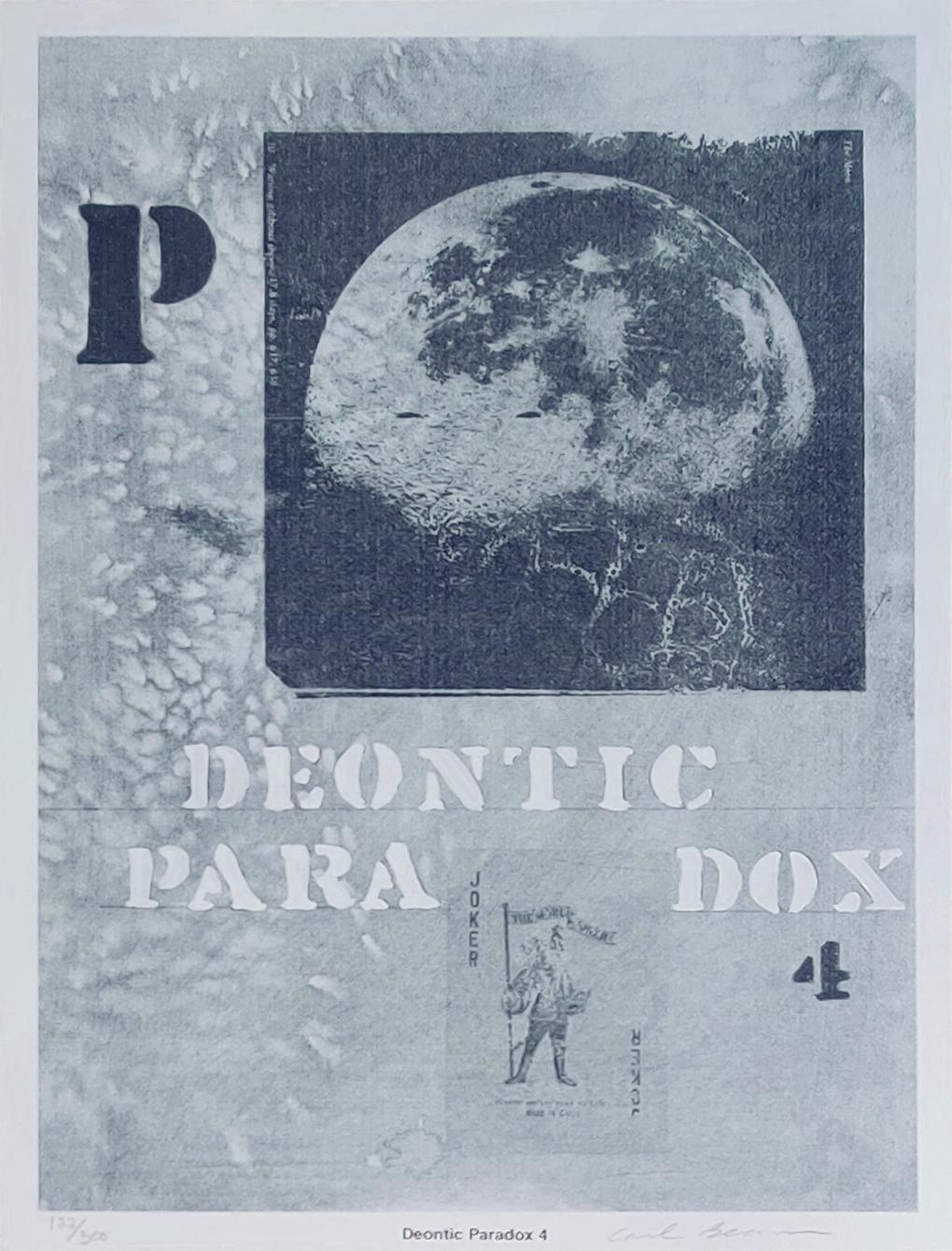 Carl Beam Figurative Print - DEONTIC PARADOX 4