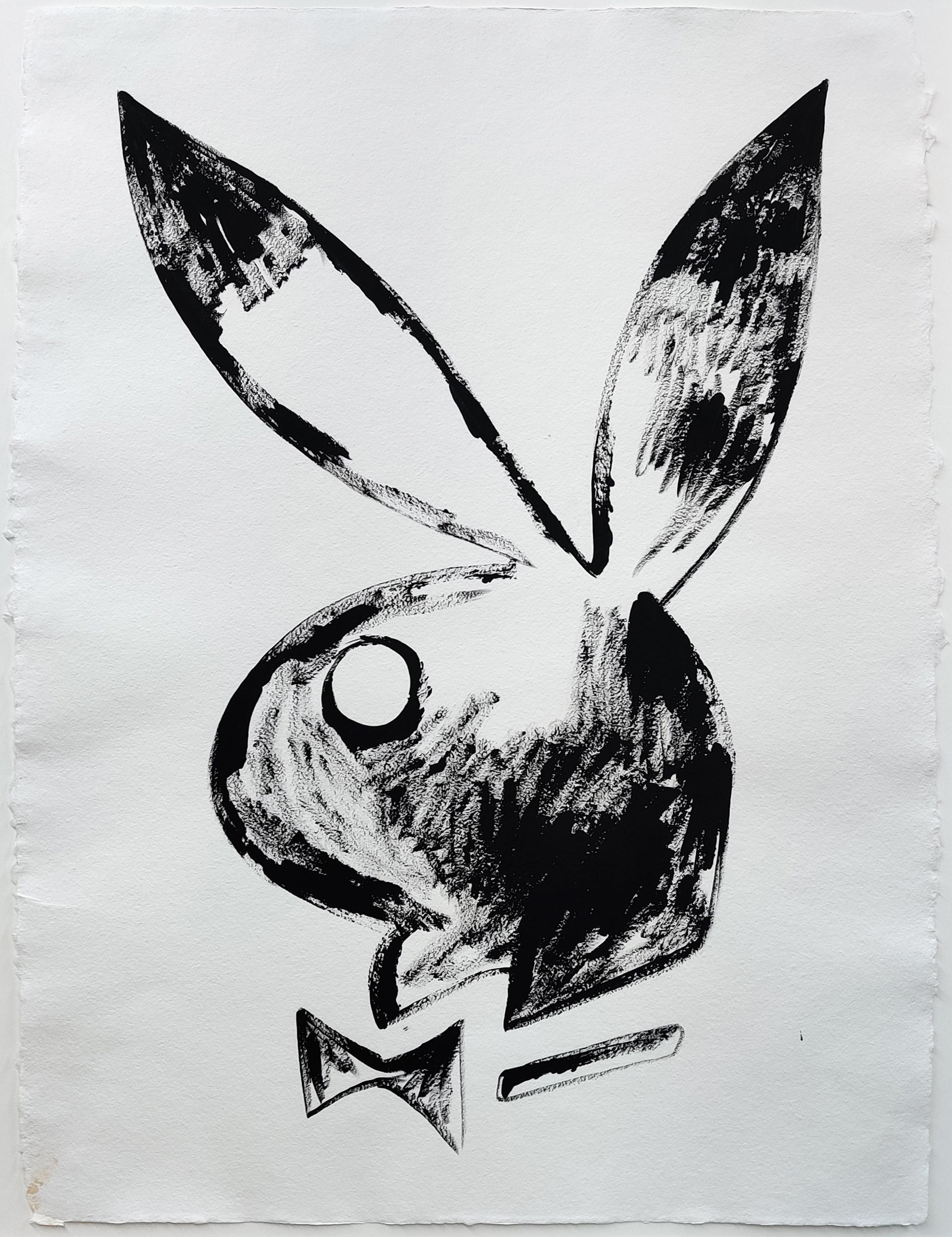 Andy Warhol Figurative Painting - PLAYBOY BUNNY