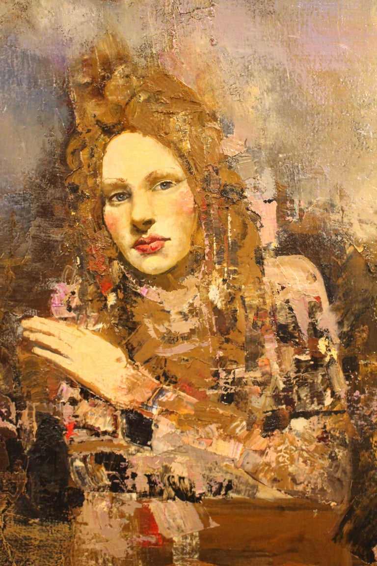 Timur Ernst Akhmedov Raw Umber, Painting For Sale at 1stdibs