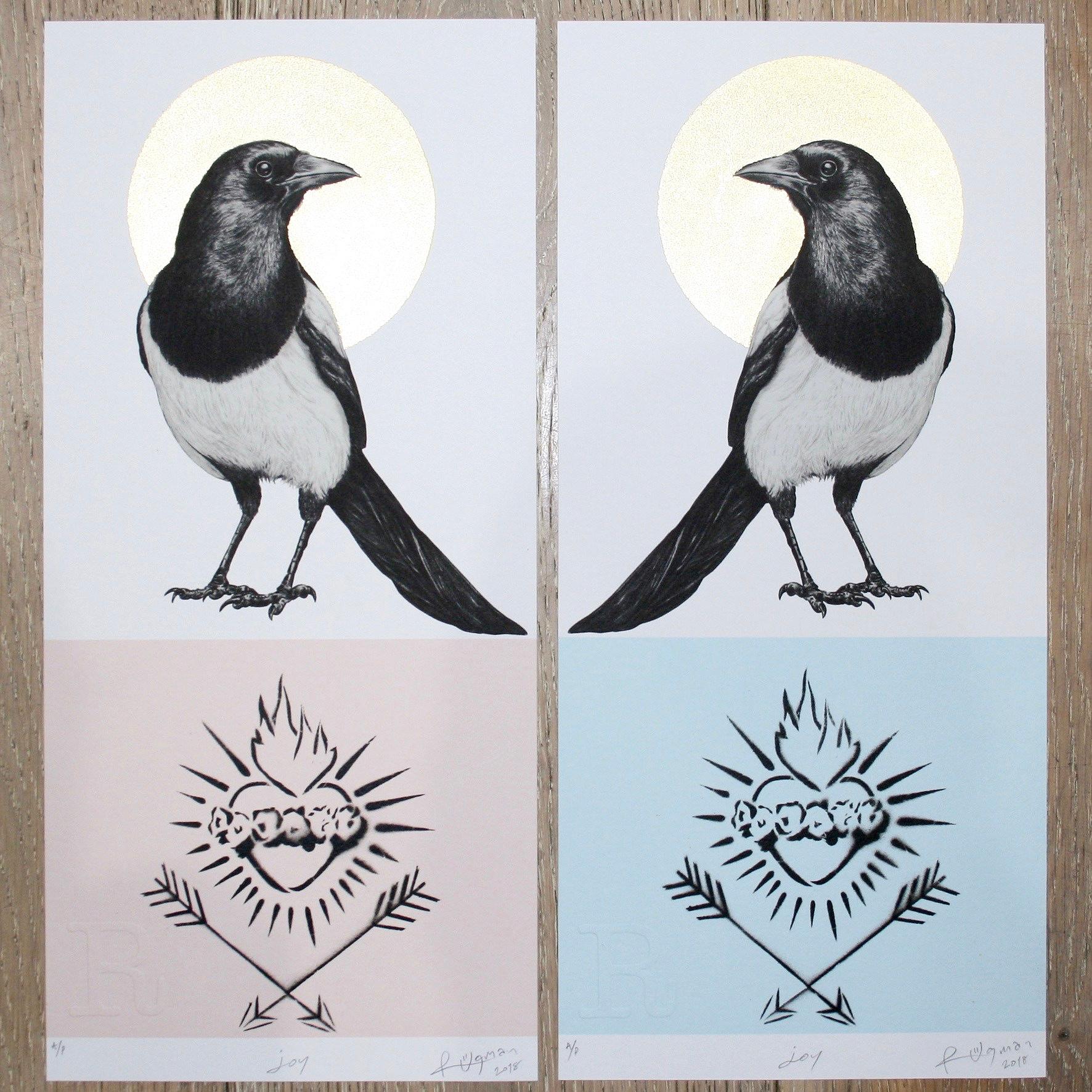 Anthony McEwan Animal Print - JOY - Magpie Male/Female
